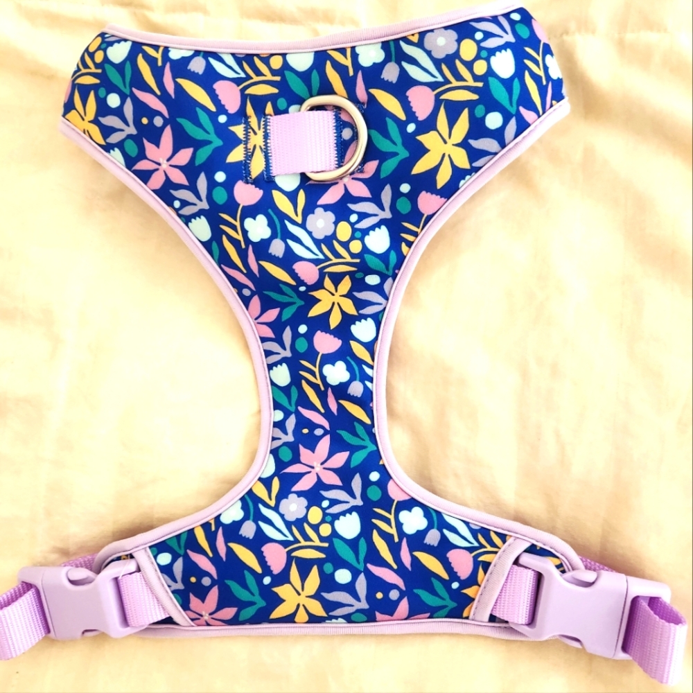 New Top Paw Floral Dog Harness Size L